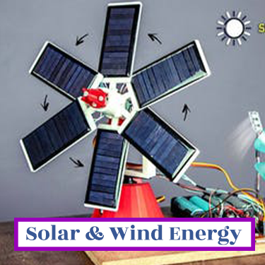 solar and wind energy